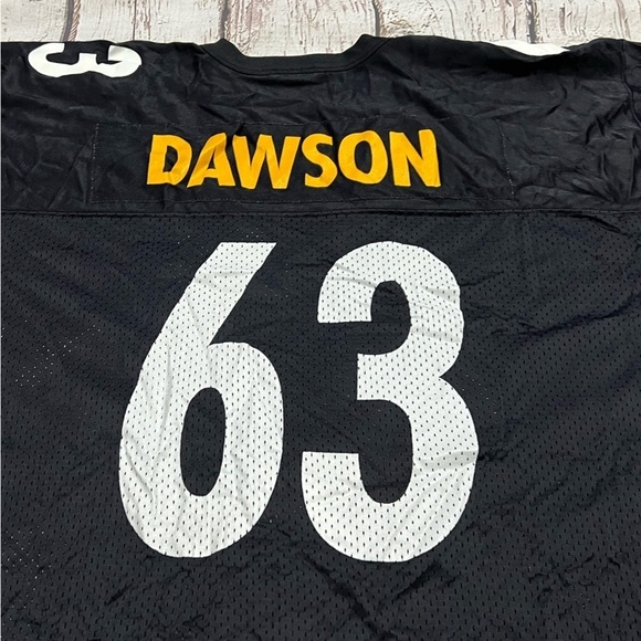 Vintage 90s Dermontti Dawson Pittsburgh Steelers Starter NFL Football Jersey - Picture 5 of 8